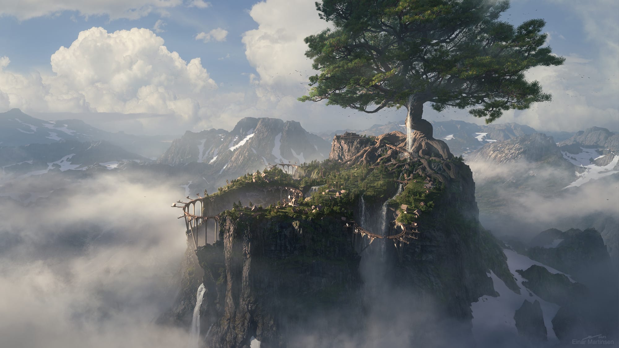 Einar Martinsen on Creating the Nuke 16 Splash Screens with Gaea