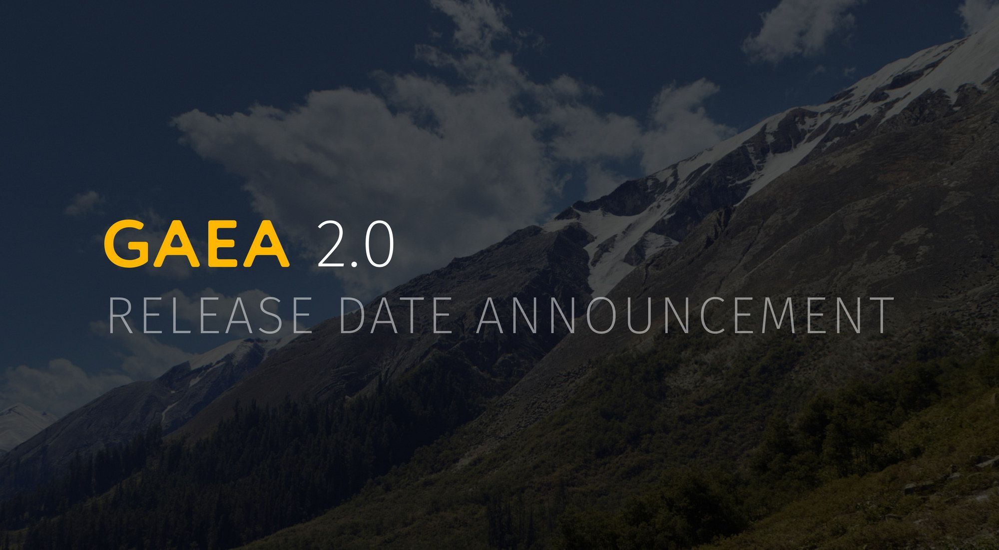 Gaea 2.0 - Release Date Announcement